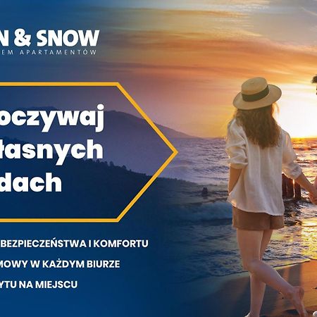 Apartamenty Sun & Snow Nadmorskie Tarasy Z Basenem Колобжег Экстерьер фото