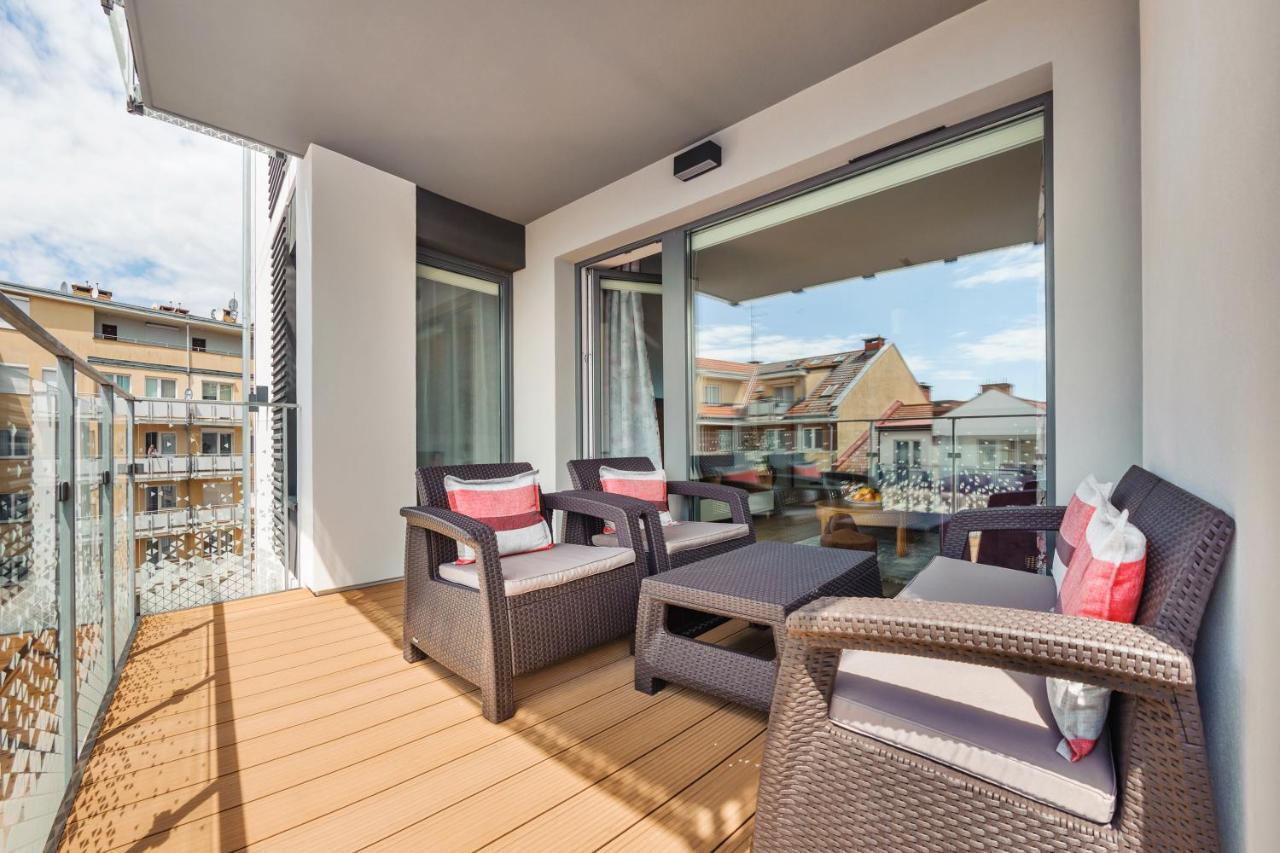 Apartamenty Sun & Snow Nadmorskie Tarasy Z Basenem Колобжег Экстерьер фото