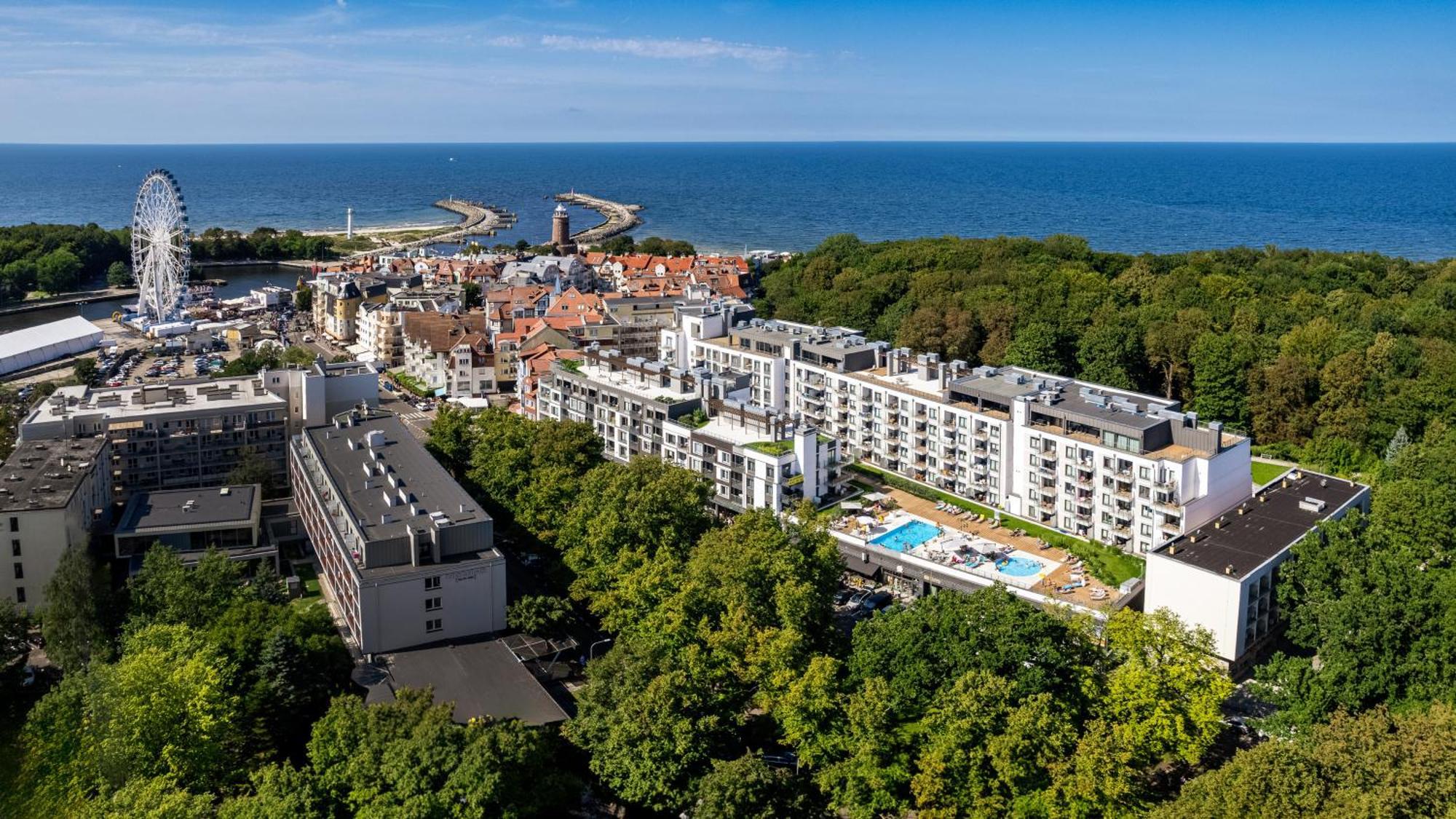 Apartamenty Sun & Snow Nadmorskie Tarasy Z Basenem Колобжег Экстерьер фото